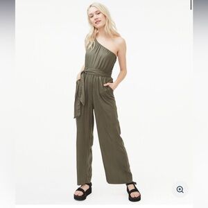 One shoulder wide leg jumpsuit by Aeropostale